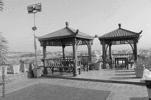 pavilion in park