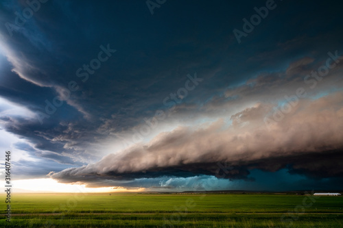 Storm clouds from a severe thunderstorm © JSirlin