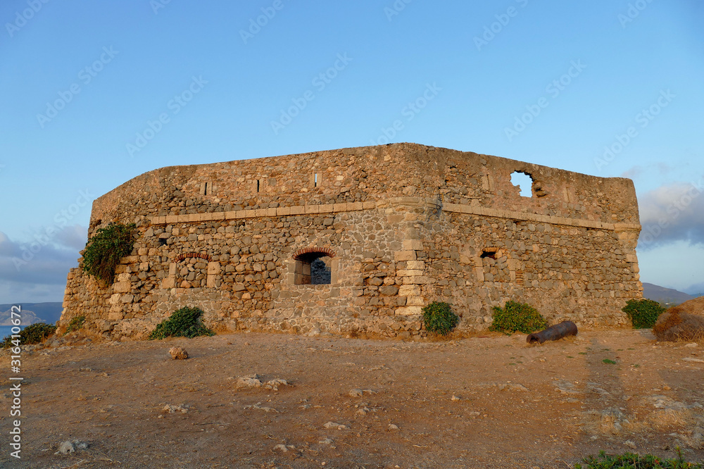 Venetian castle of Avlemonas Island of Kythera, Greece Venetian castle of Avlemonas Island of Kythera, Greece