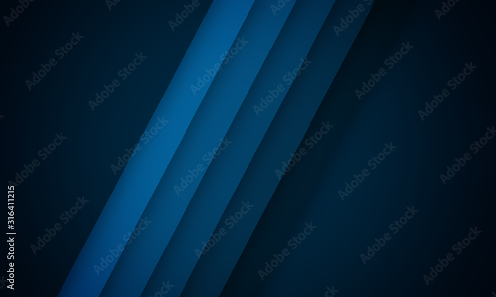 Abstract modern blue lines background illustration
