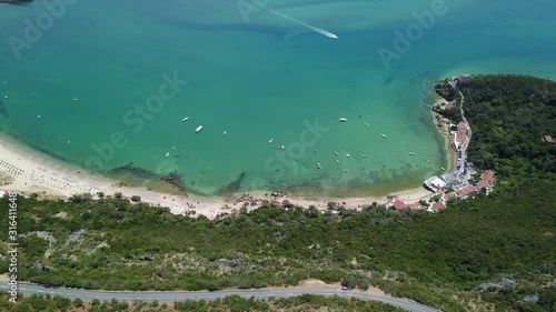 Arrábida drone footage amazing paradise 
