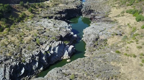 Polo do lobo Serpa drone view