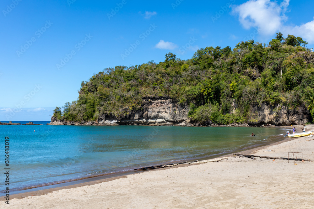 Fototapeta premium Saint Lucia, West Indies - Anse La Raye beach