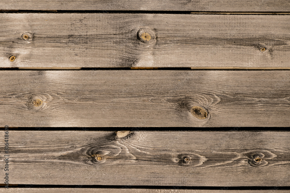 Fototapeta premium natural old wood texture grey striped