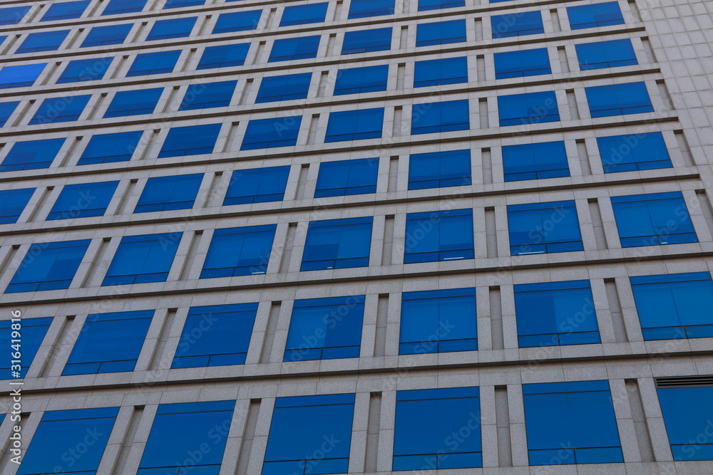 Office glass curtain wall Office glass curtain wall