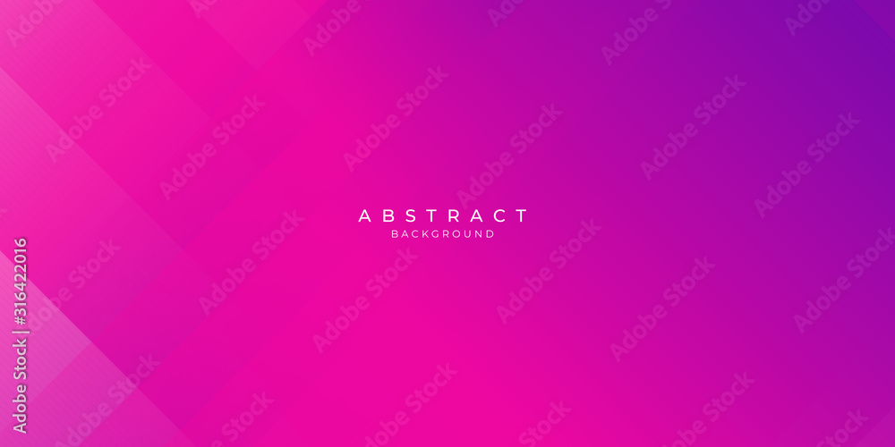 Obraz premium Modern pink purple abstract background with lines and square shape gradation color. Suit for presentation design and much more.