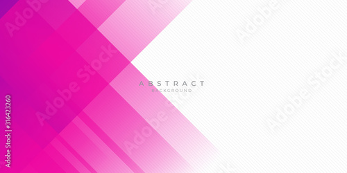 Modern pink purple abstract background with lines and square shape gradation color. Suit for presentation design and much more.