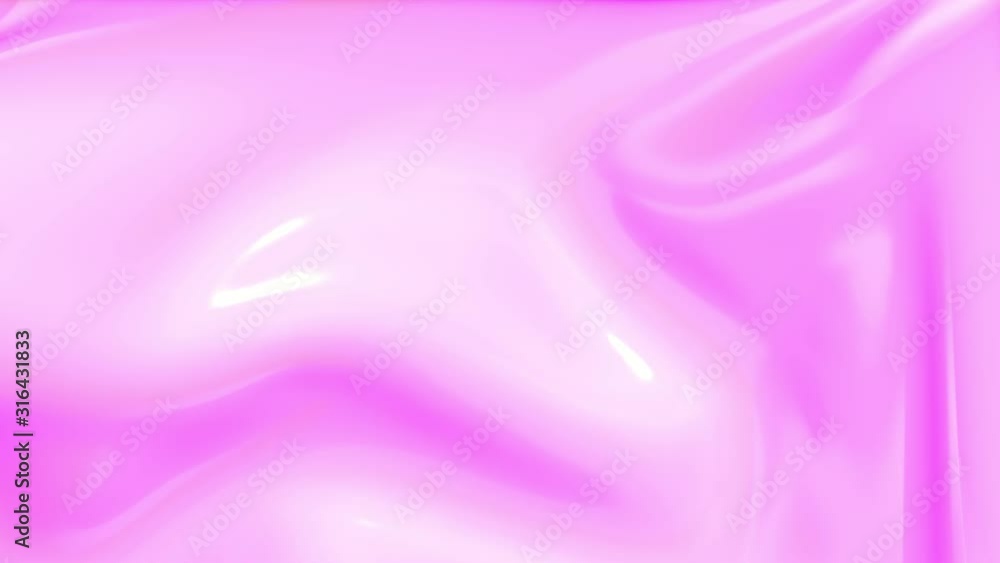 the purple glossy surface is deformed by the waves. abstract animation. 3d render the purple glossy surface is deformed by the waves. abstract animation. 3d render