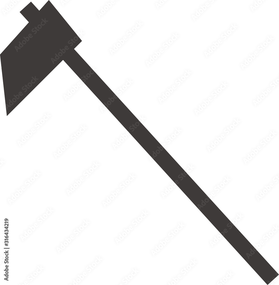 斧アイコンイラスト Stock Vector Adobe Stock