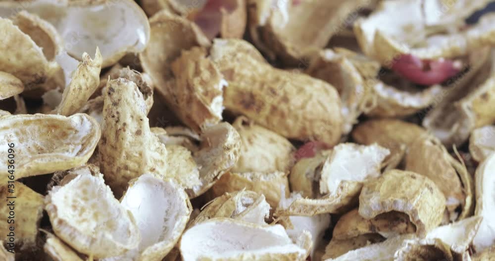 Roasted peanut shells Roasted peanut shells