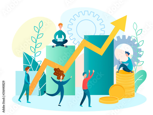 The company's infographic shows revenue growth