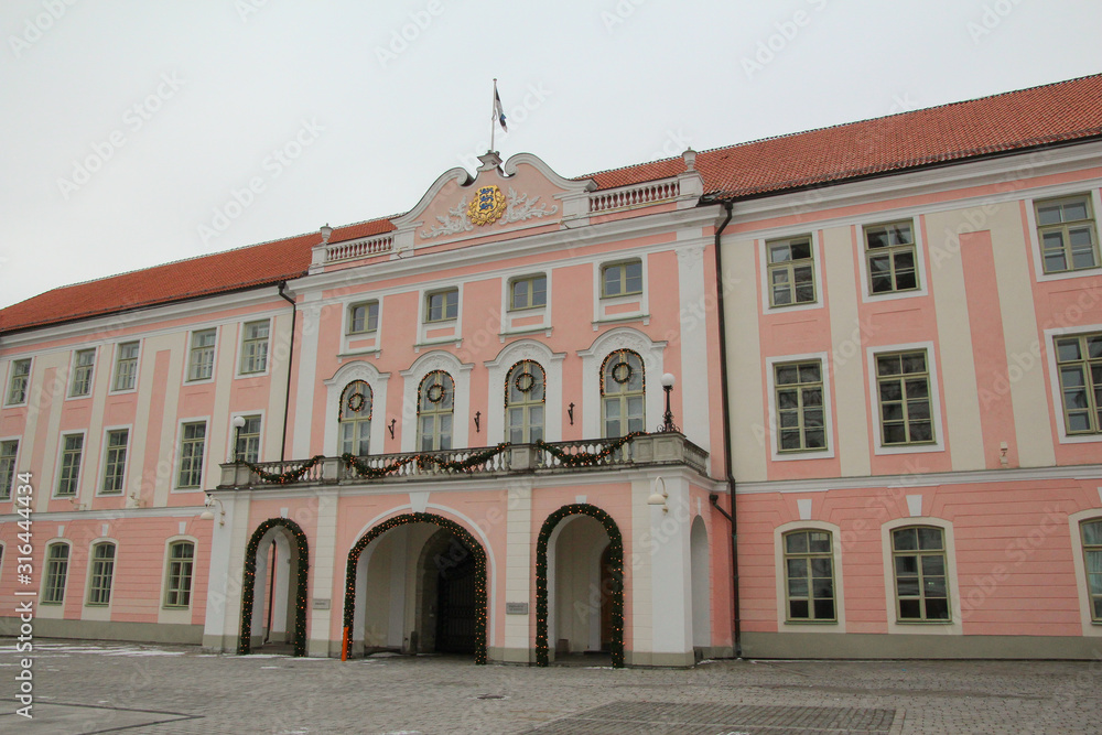 Estonian Parliament in Tallinn