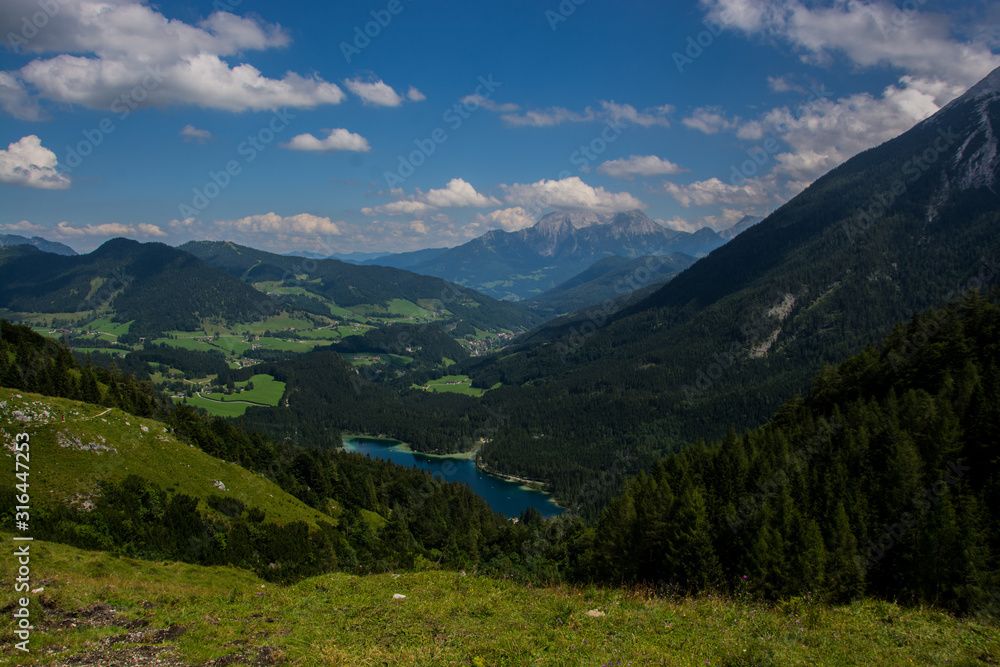 Hintersee von Oben