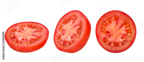 tomato isolated on white background