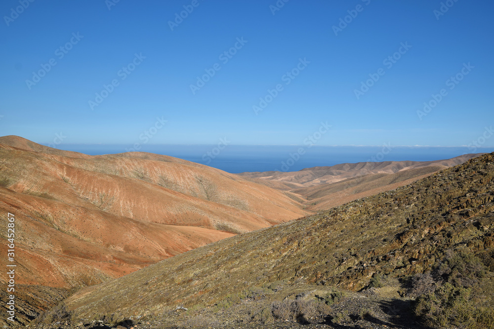 Berglandschaft auf Fuerteventura