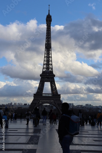 Tour Eiffel Paris Janvier 2020 © frederic