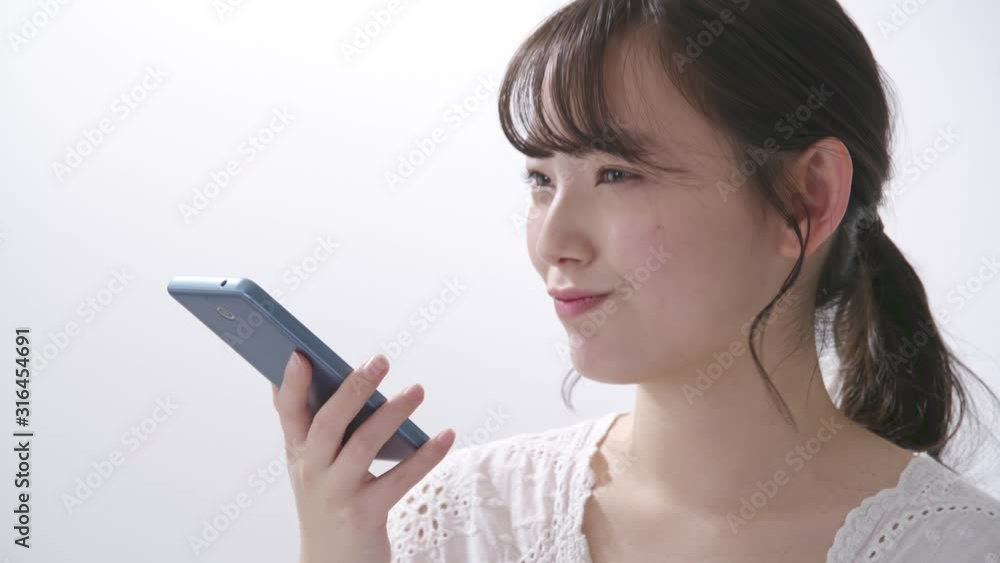 スマートフォン・女性