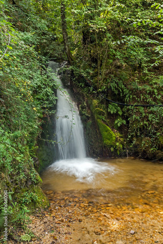 Gabrovo waterfall in Belasica Mountain North Macedonia