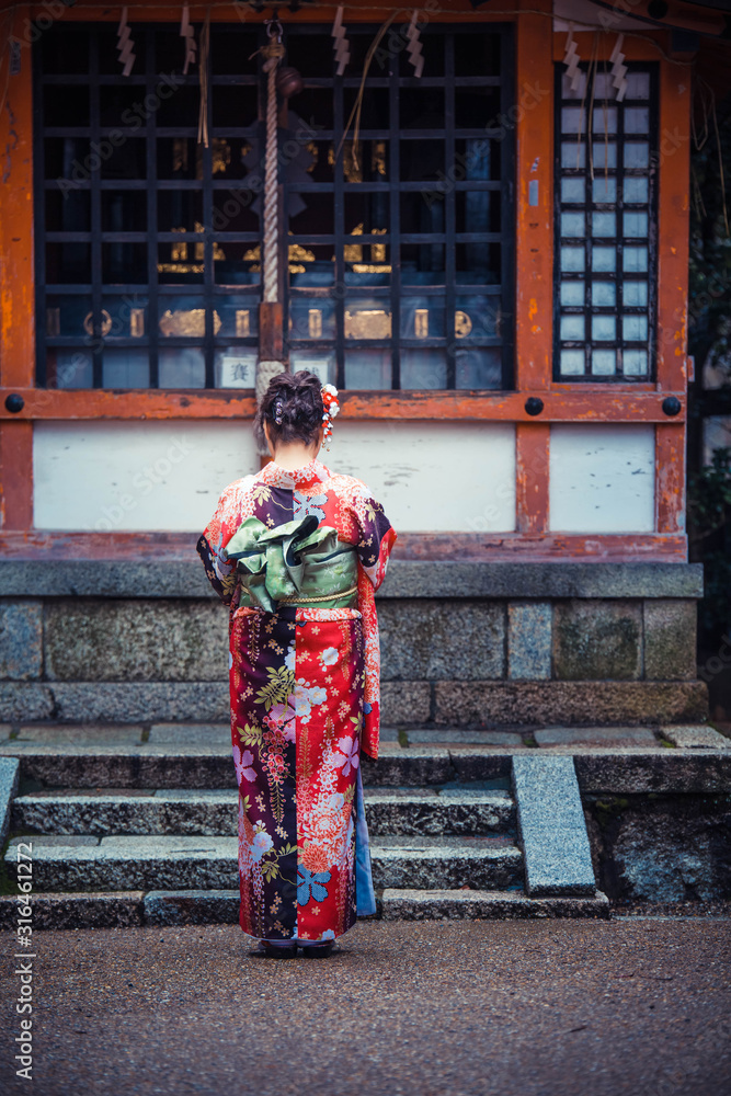 Fototapeta premium 和服