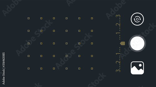 smart phone camera blank design