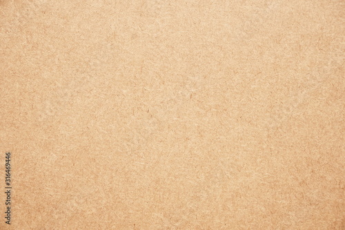 Brown paper texture background or cardboard surface from a paper box for packing