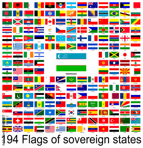 Free Download Uzbekistan, collection of vector images of flags of the world - GFXLoad