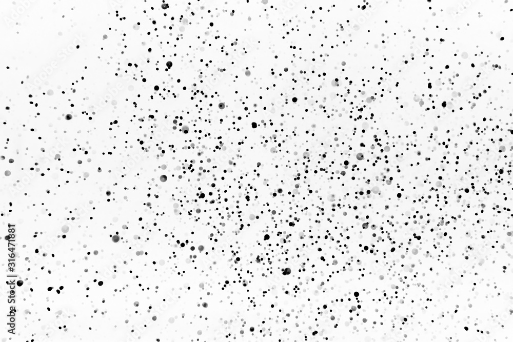 Black gray bokeh on white background Black gray bokeh on white background