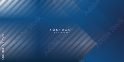 Abstract blue vector background with lines square gradation