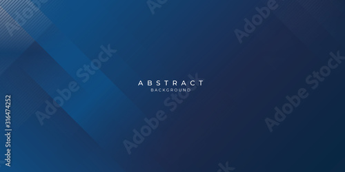 Abstract blue vector background with lines square gradation