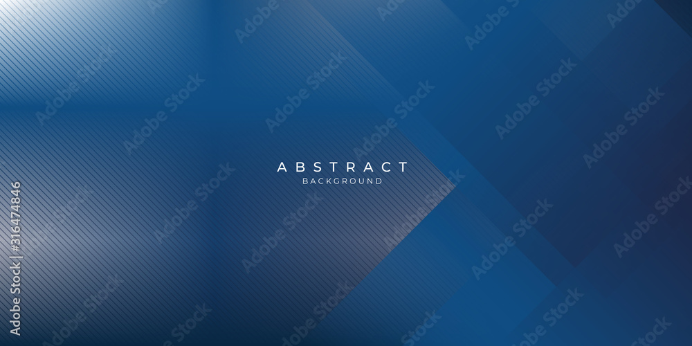 Abstract blue vector background with lines square gradation