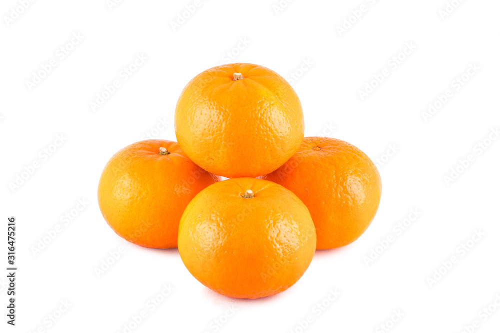 ripe orange on white background fruit agriculture food isolated ripe orange on white background fruit agriculture food isolated
