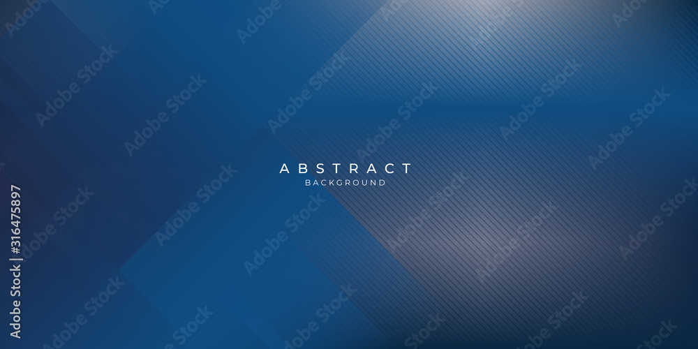 Obraz Abstract background dark blue with modern corporate concept.