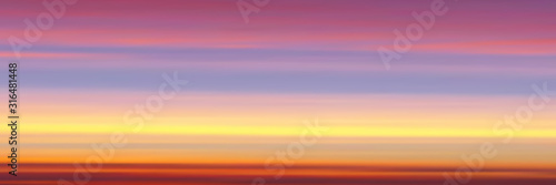 Sunset sky background, vector illustration, EPS10  © Valerii