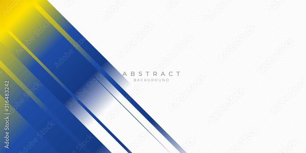 Blue yellow white abstract background suit for presentation design Blue yellow white abstract background suit for presentation design