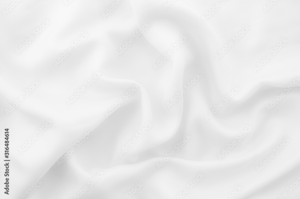 Abstract luxury white fabric texture for design backdrop.fabric for background.