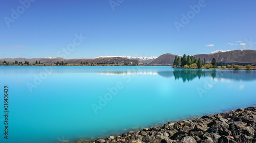 blue lake lake turquoise lake tekapo lake pukaki new zealand