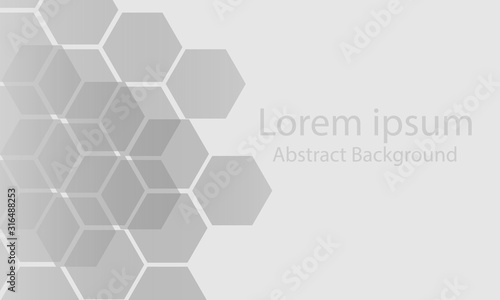 multiple grey polygon overlap background