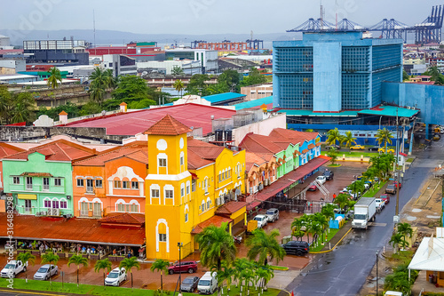 Wallpaper Mural Colon is a sea port on the Caribbean Sea coast of Panama. Torontodigital.ca