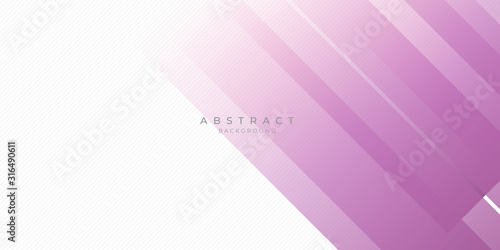 Abstract modern background gradient color. Purple and white gradient with stylish line and square decoration.