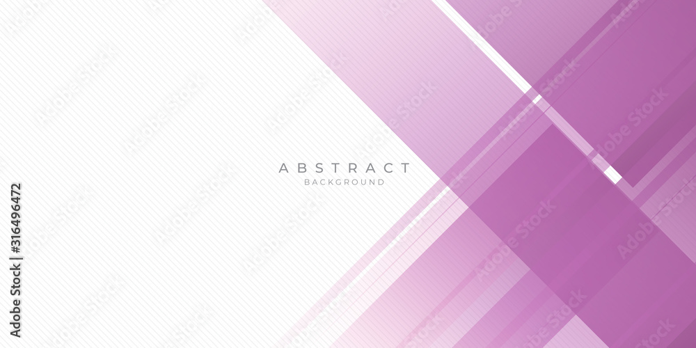 Abstract modern background gradient color. Purple and white gradient with stylish line and square decoration.