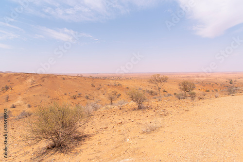 The desert of Silverton outback of New South Wales  Australia.