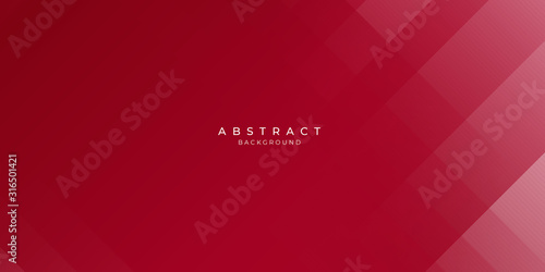 Abstract modern background gradient color. Red maroon and white gradient with stylish line and square decoration suit for presentation design.