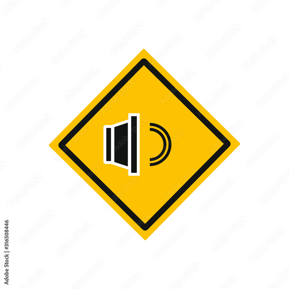 speaker icon vector, with simple shapes speaker icon vector, with simple shapes