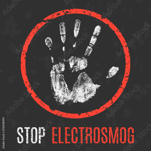 Global problems of humanity. Stop electrosmog.