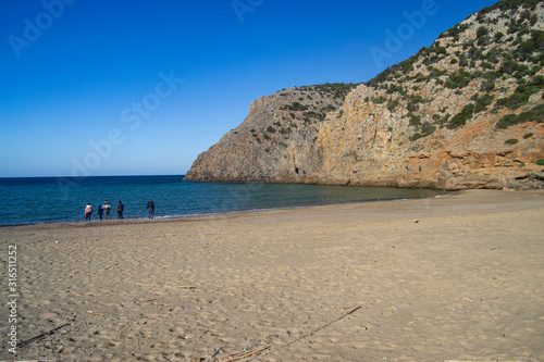 Fototapeta Naklejka Na Ścianę i Meble -  La spiaggia di Cala Domestica