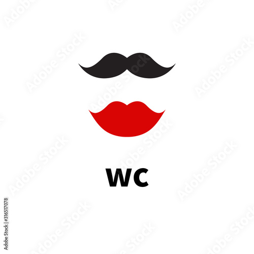 Hipster icons for wc