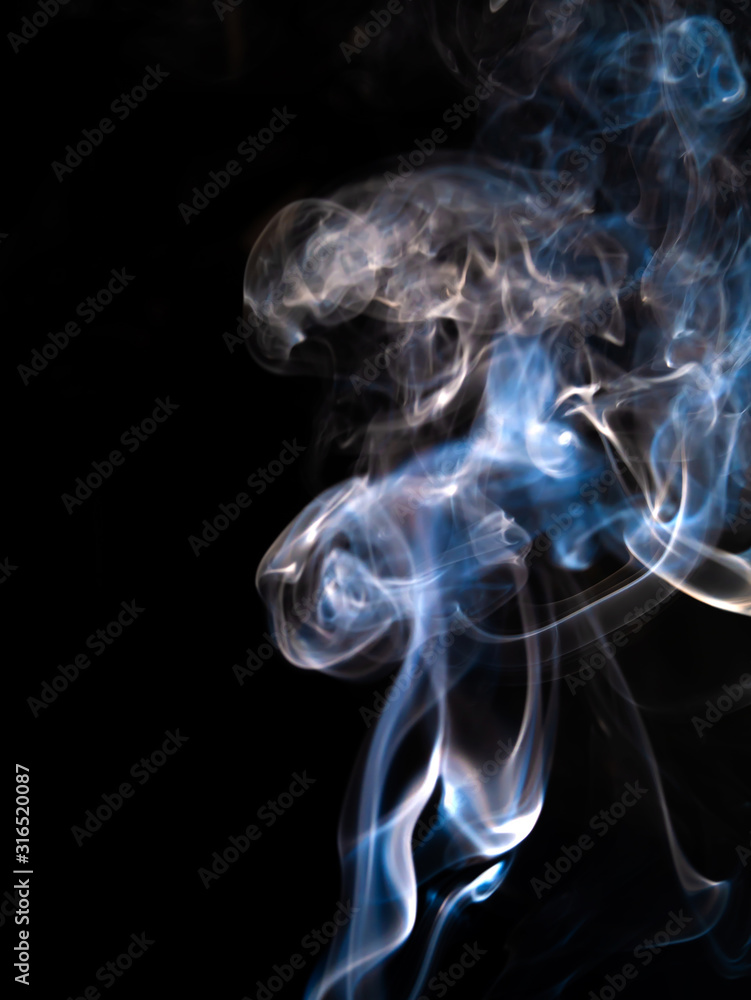 smoke texture on black background smoke texture on black background