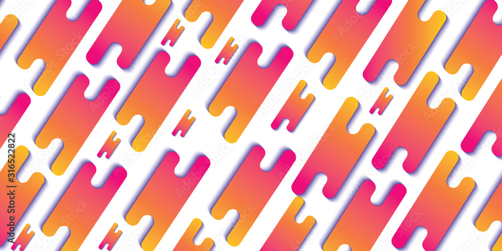 Abstract geometric background. Dynamic, motion pattern. Rounded diagonal lines with gradient Abstract geometric background. Dynamic, motion pattern. Rounded diagonal lines with gradient