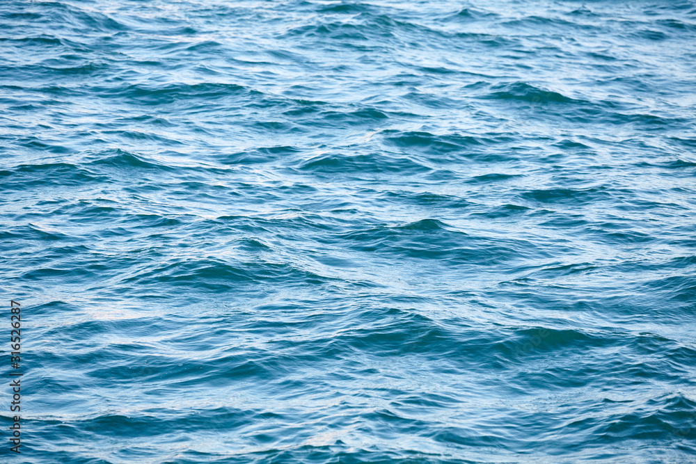 Ocean waves, focus in the middle of the frame, natural background. Ocean waves, focus in the middle of the frame, natural background.