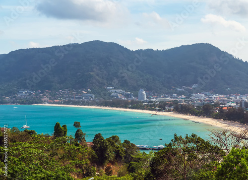 coastline Phuket island Thailand